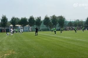 教学赛国安一线队5-4击败U21队，法比奥、方昊双响张稀哲破门