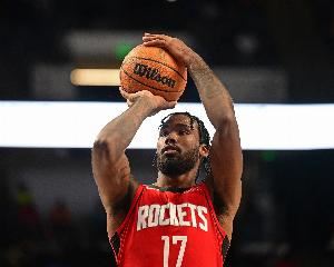 火箭迎战独行侠首发:伊森顶替小贾 搭档KD、申京、阿门、奥科吉